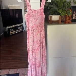 Express Pink Maxi Dress